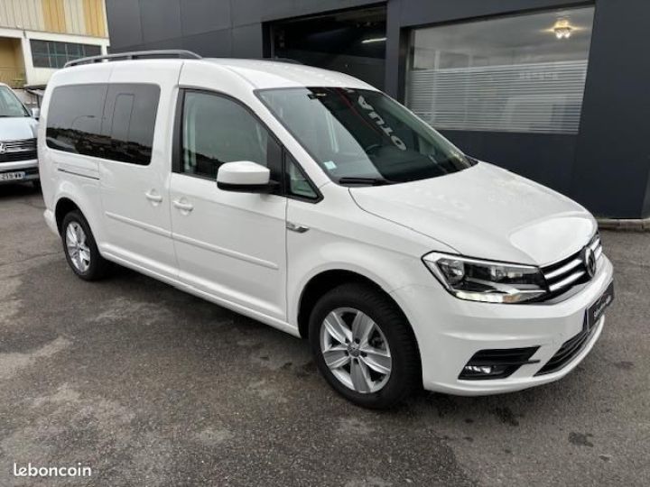 Volkswagen Caddy maxi 7 places 2.0 tdi 102 dsg confortline Blanc - 2