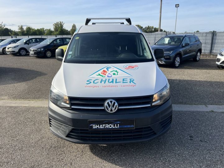 Volkswagen Caddy Rallonge III 2.0 TDI Clim Régulateur 90,000Kms Barre de Toit 10750€H.T. BLANC - 4