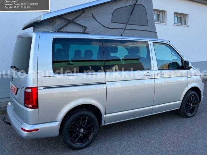 Volkswagen California Volkswagen T6 *BEACH TDI 150 Caméra Kitchenette Frigo 6P VASP Garantie 12 Mois Gris Argent - 4