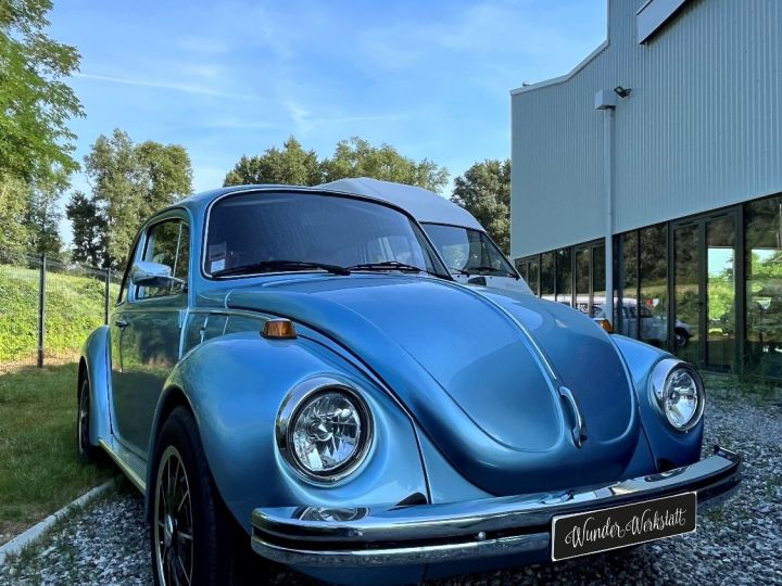 Volkswagen Coccinelle 1303 Avec Un 1600 Cm3 Gris/bleu Métallisé - 8