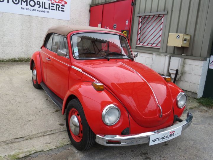 Volkswagen Coccinelle 1303 s CABRIOLET 1.6 Orange - 7