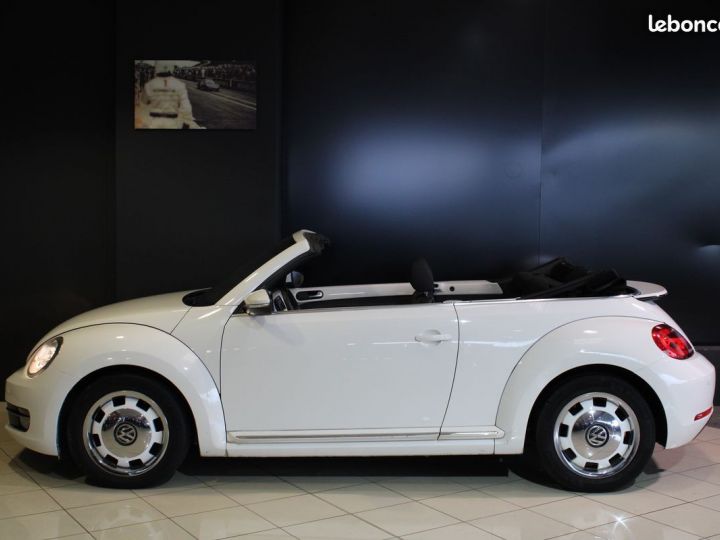 Volkswagen Coccinelle CABRIOLET 1.2 TSI 105 VINTAGE PREMIERE MAIN GARANTIE 12M P&M1mo Blanc - 5