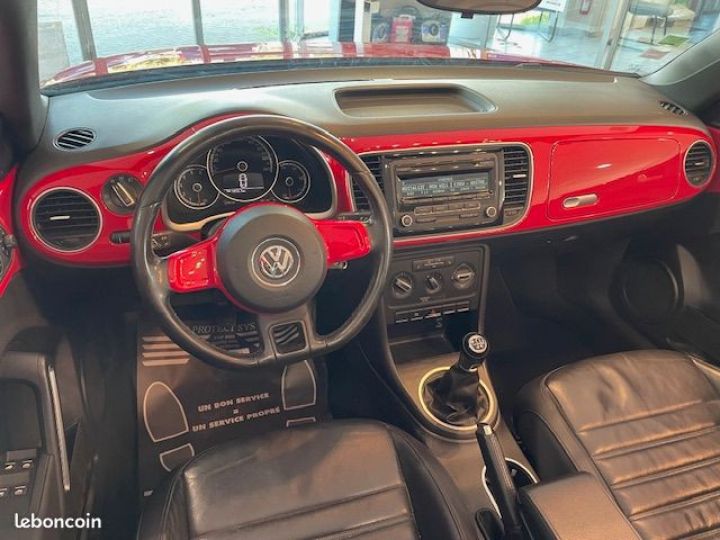 Volkswagen Coccinelle CABRIOLET 1.6 TDI 105 cv Rouge - 3