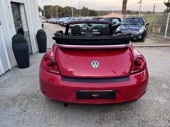 Volkswagen Coccinelle NOUVELLE Cabriolet 1.6 TDI FAP - 105 2013 CABRIOLET . PHASE 1 Rouge - 5