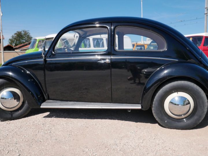 Volkswagen Coccinelle Split de 1950, Finition Export (pare Choc Et Baguette Chromée) Noir - 4