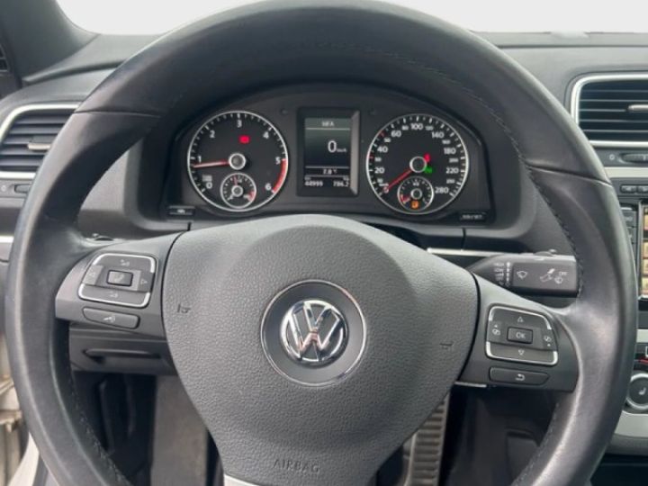 Volkswagen EOS 2.0 TDI 140 CARAT DSG CUIR XENONS GPS Blanc - 11