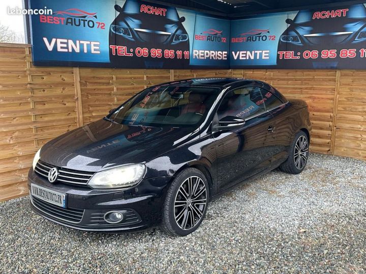 Volkswagen EOS 2.0 TDi BlueMotion CARAT DSG6 Noir - 1