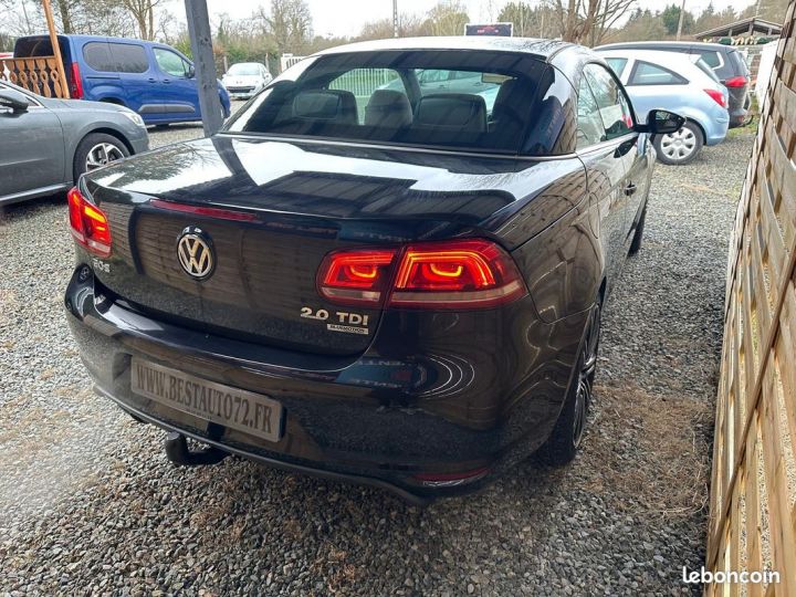 Volkswagen EOS 2.0 TDi BlueMotion CARAT DSG6 Noir - 2