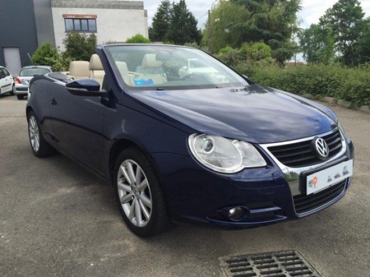 Volkswagen EOS CABRIOLET 2.0 TDI 140CV DSG      Diesel BLEU FONCE METAL - 1