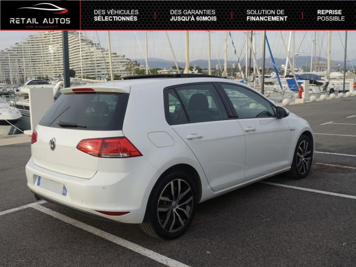 Volkswagen Golf 1.6 TDI 105ch BlueMotion Technology FAP Cup 5p Blanc métallisé - 4