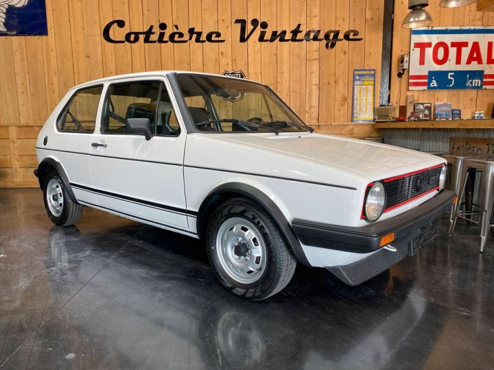 Volkswagen Golf 1800 GTI rabbit MK1 Blanc - 1