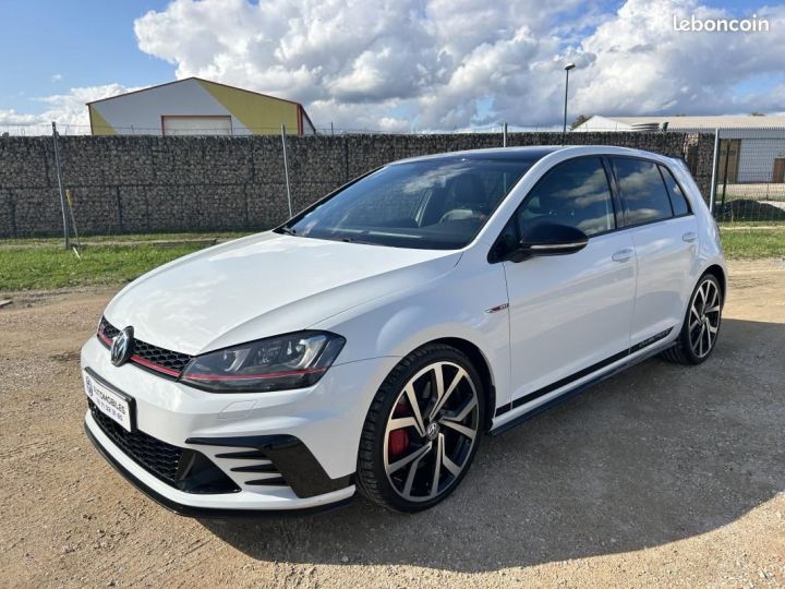 Volkswagen Golf 2.0 TSI 265 BlueMotion Technology DSG6 GTI Clubsport Blanc - 1