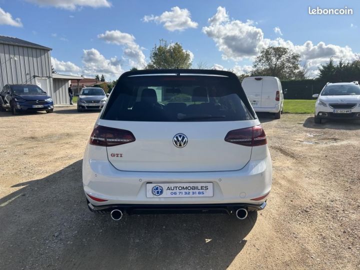 Volkswagen Golf 2.0 TSI 265 BlueMotion Technology DSG6 GTI Clubsport Blanc - 3