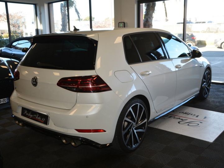 Volkswagen Golf 2.0 TSI R300 4Motion DSG7 R 300 1ère Main Immat France Akrapovic Toit ouvrant Peinture nacrée  Blanc - 9