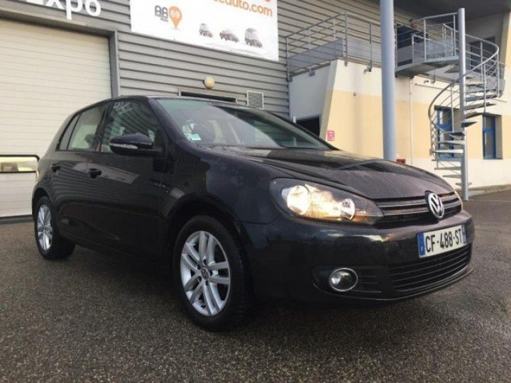 Volkswagen Golf 6 Confortline 1.6 TDI 105 FAP DSG     Diesel NOIR - 1