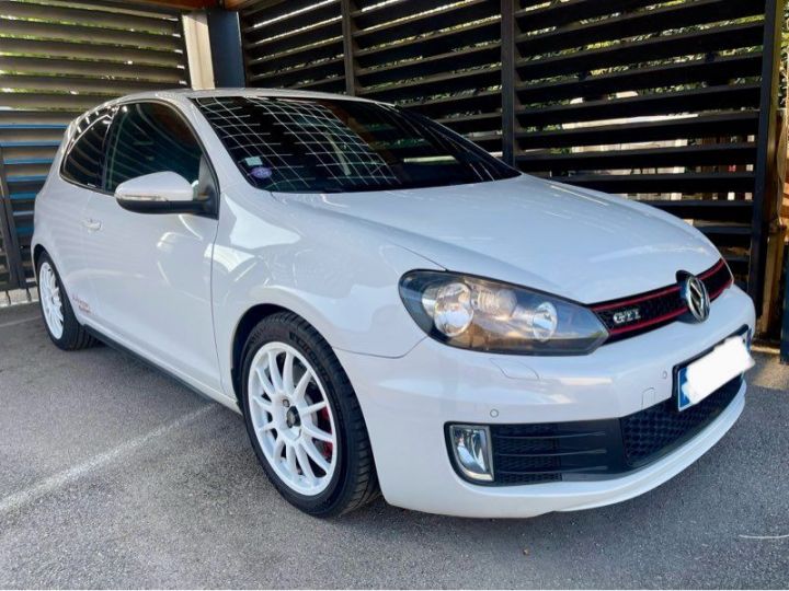 Volkswagen Golf 6 gti 2.0 tsi 211 ch 1ere main Blanc - 1