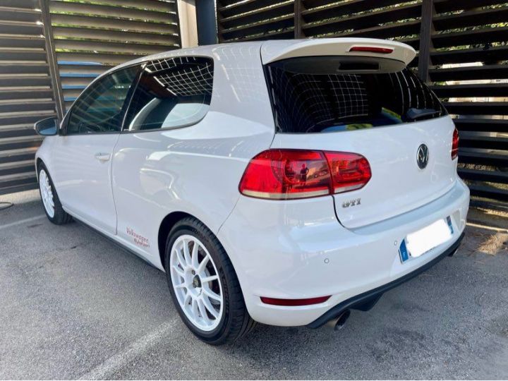 Volkswagen Golf 6 gti 2.0 tsi 211 ch 1ere main Blanc - 3