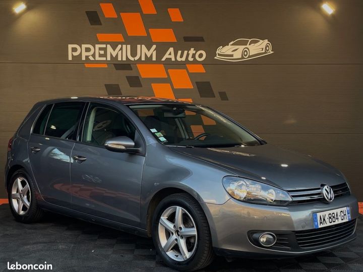 Volkswagen Golf 6 TDI 105 Cv Confortline Climatisation Auto Entretien Ok Ct 2026 Gris - 2