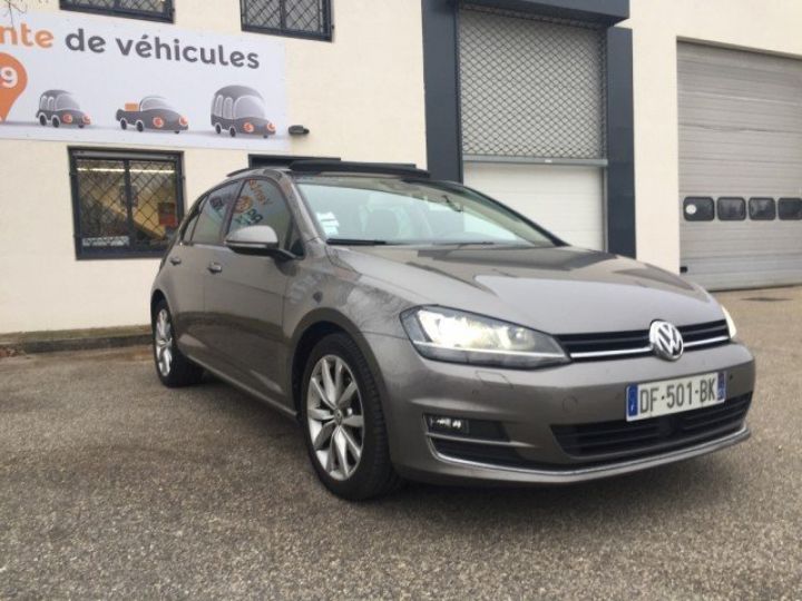 Volkswagen Golf 7 1.4 TSI ACT 140 BLUEMOTION TECHNOLOGY CARAT DSG7 5P     Essence GRIS LIMESTONE - 1