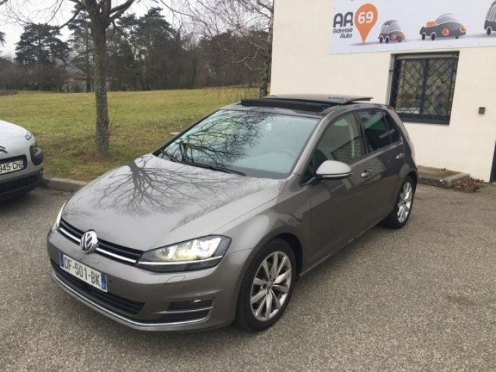 Volkswagen Golf 7 1.4 TSI ACT 140 BLUEMOTION TECHNOLOGY CARAT DSG7 5P     Essence GRIS LIMESTONE - 3