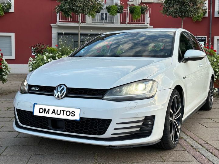 Volkswagen Golf 7 gtd 2.0 tdi 184 ch Blanc - 2