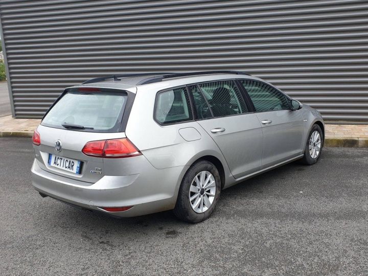 Volkswagen Golf 7 sw 1.6 tdi 110 trend line bv6 Gris Occasion - 20