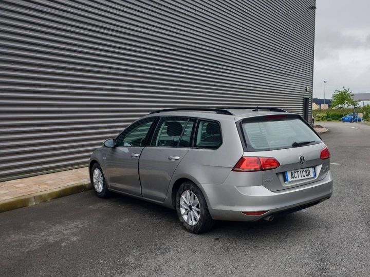 Volkswagen Golf 7 SW 1.6 TDI 110 TREND LINE BV6 Gris Métallisé Occasion - 19