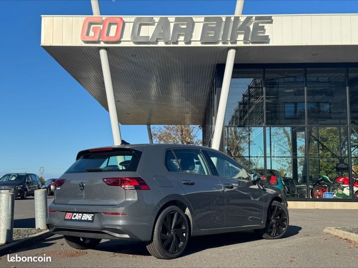 Volkswagen Golf 8 eTSI 110 ch Life DSG7 Garantie 6 ans Camera Régulateur adaptatif GPS Carplay 389-mois Gris - 2