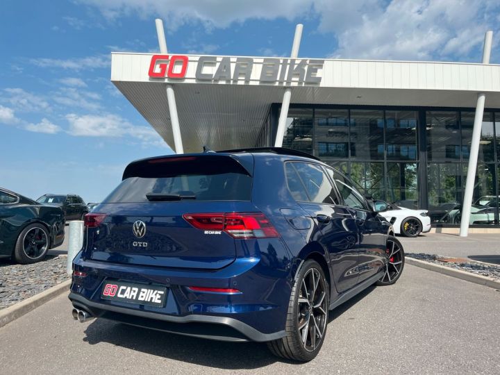 Volkswagen Golf 8 GTD 200 ch DSG7 Garantie 6 ans TO Camera LED Attelage ACC Keyless GPS 19P 439-mois Bleu - 2