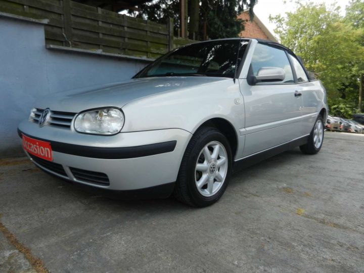 Volkswagen Golf Cabriolet 1.6i Highline Gris Métallisé - 7