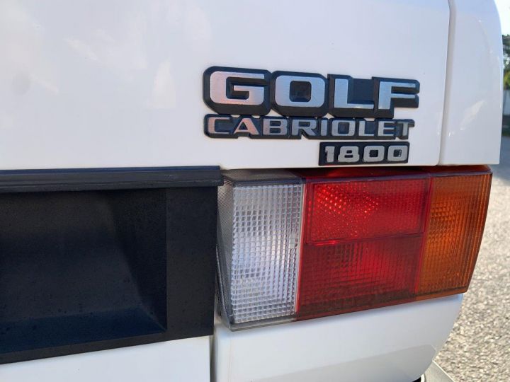 Volkswagen Golf CABRIOLET 1.8 112 Blanc - 36