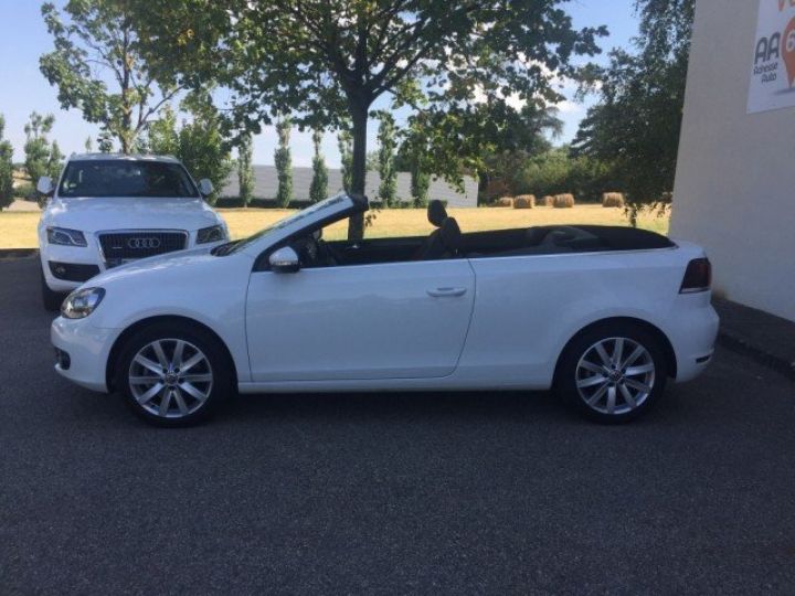 Volkswagen Golf CABRIOLET 2.0 TDI 140 FAP BLUEMOTION TECHNOLOGY CARAT      Diesel BLANCHE - 5