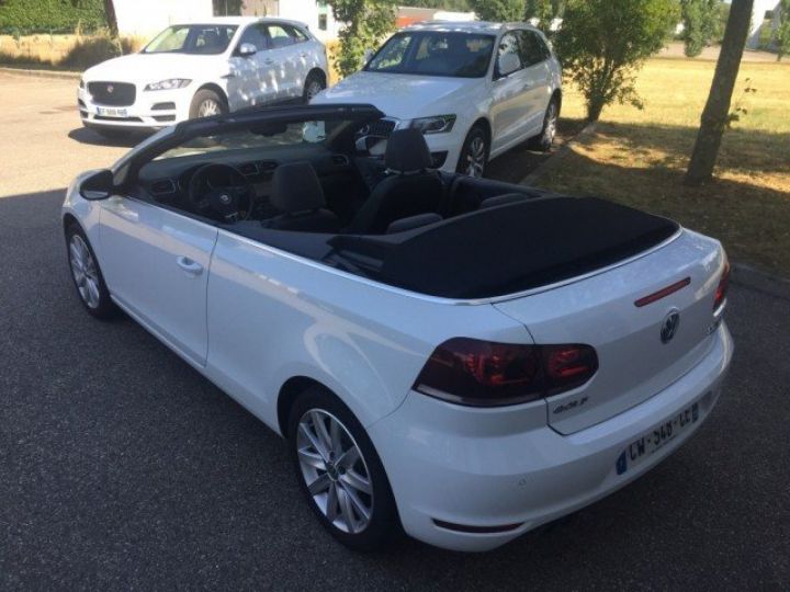 Volkswagen Golf CABRIOLET 2.0 TDI 140 FAP BLUEMOTION TECHNOLOGY CARAT      Diesel BLANCHE - 13