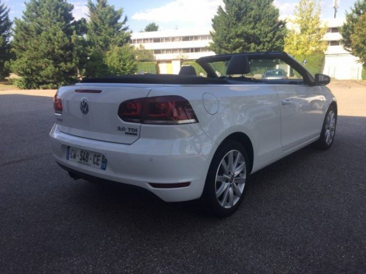 Volkswagen Golf CABRIOLET 2.0 TDI 140 FAP BLUEMOTION TECHNOLOGY CARAT      Diesel BLANCHE - 15