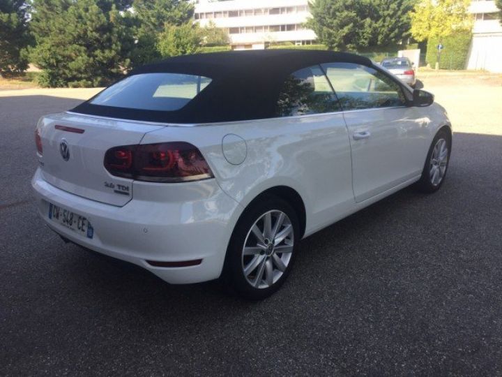 Volkswagen Golf CABRIOLET 2.0 TDI 140 FAP BLUEMOTION TECHNOLOGY CARAT      Diesel BLANCHE - 22