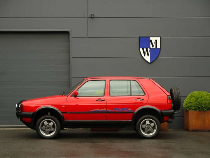 Volkswagen Golf Country Synchro 4x4 Rouge - 3