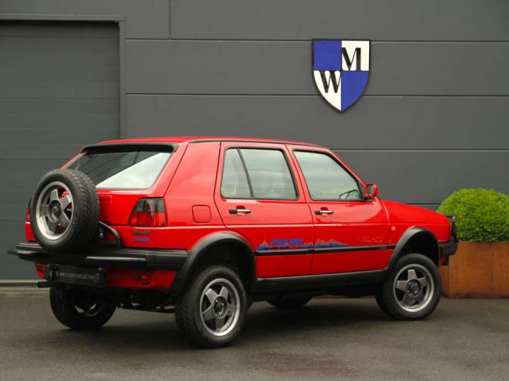 Volkswagen Golf Country Synchro 4x4 Rouge - 6