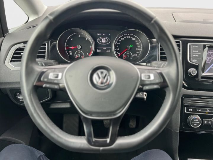 Volkswagen Golf Sportsvan VII 2.0 TDI 150 CARAT DSG XENONS GPS Blanc - 5