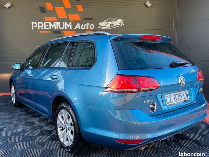 Volkswagen Golf Sw 2.0 Tdi 150 Cv BlueMotion Confortline Dsg6 Toit Ouvrant Panoramique Bleu - 3
