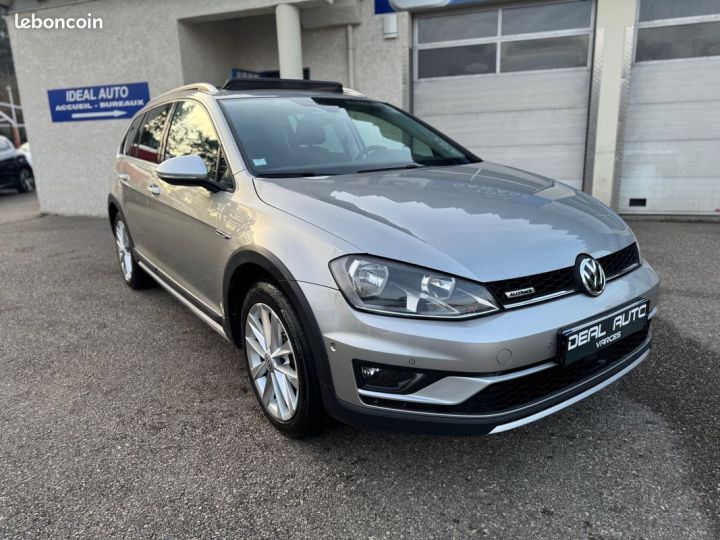 Volkswagen Golf SW 2.0 TDI 150ch Alltrack 4Motion Gris - 2