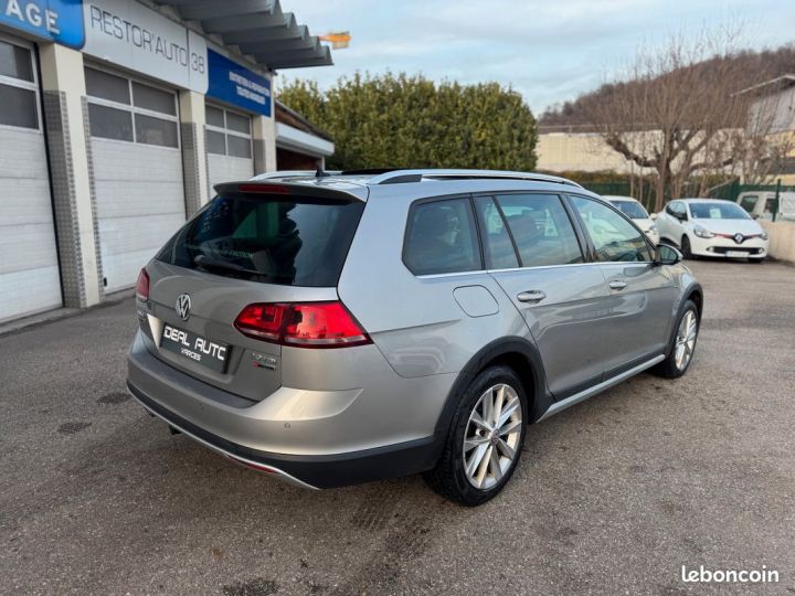 Volkswagen Golf SW 2.0 TDI 150ch Alltrack 4Motion Gris - 3