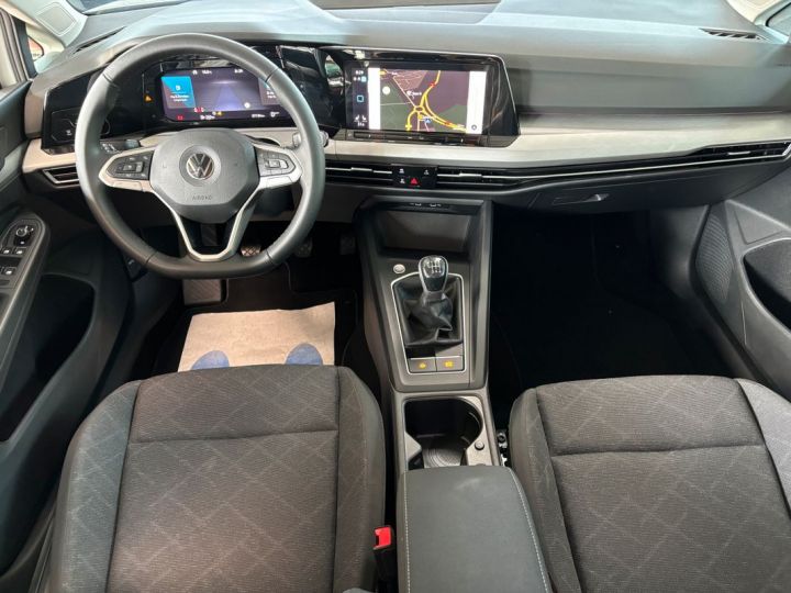 Volkswagen Golf TSI 110 Life Garantie 6 ans GPS Apple LED ACC 16P 299-mois Blanc - 4