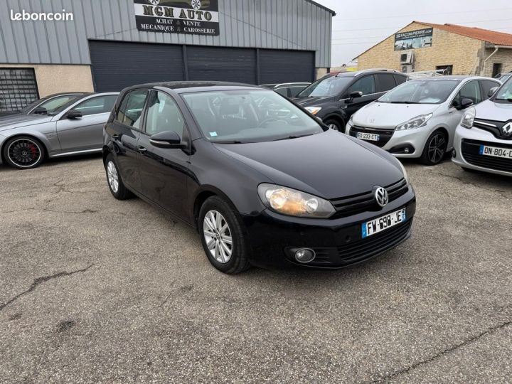 Volkswagen Golf vi 1.6 tdi 105 ch bluemotion trendline Noir - 1