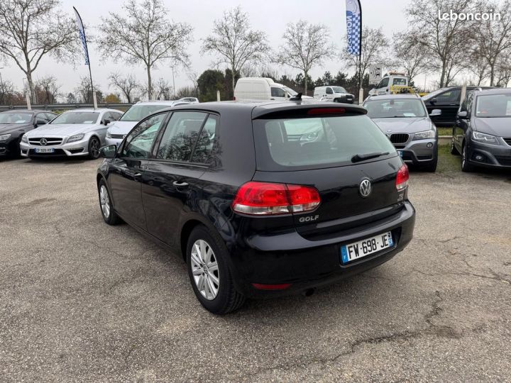 Volkswagen Golf vi 1.6 tdi 105 ch bluemotion trendline Noir - 5