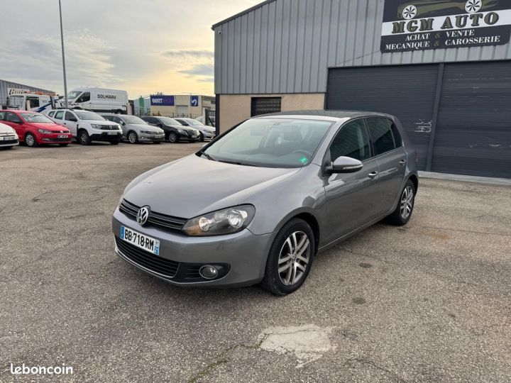 Volkswagen Golf vi 1.6 tdi 105 ch confortline Gris - 2