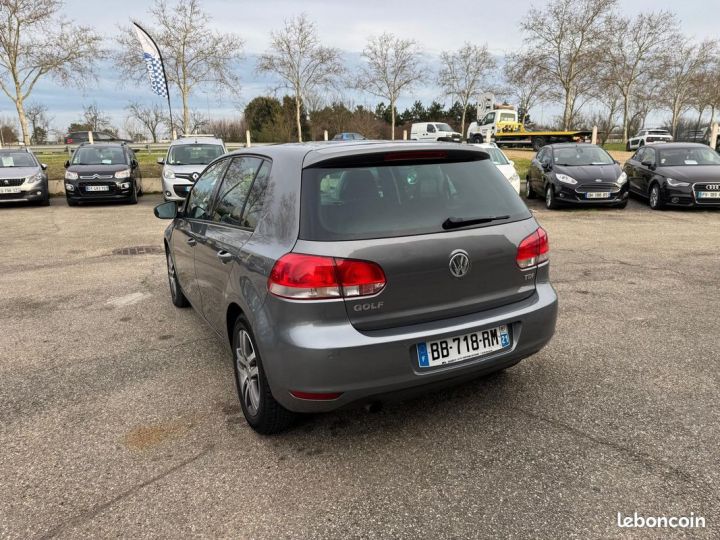 Volkswagen Golf vi 1.6 tdi 105 ch confortline Gris - 5