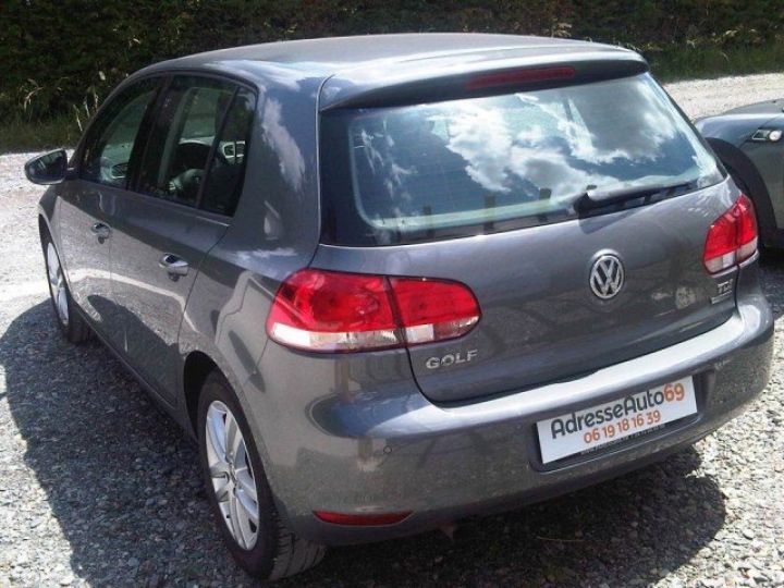 Volkswagen Golf VI 1.6 TDI 105 CONFORTLINE FAP CR BLUE MOTION     Diesel GRIS METAL - 13