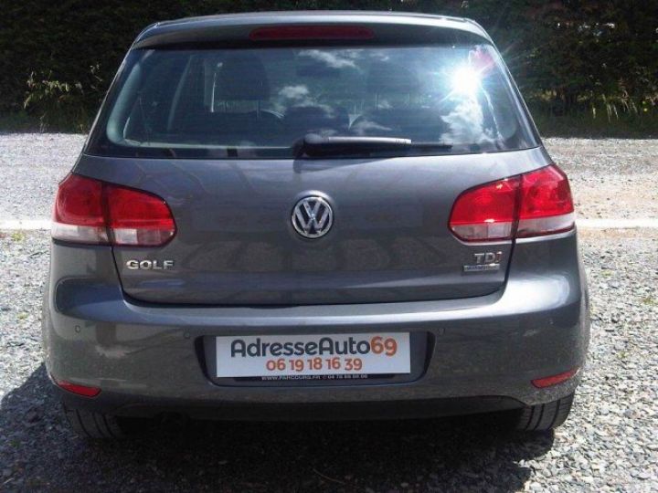 Volkswagen Golf VI 1.6 TDI 105 CONFORTLINE FAP CR BLUE MOTION     Diesel GRIS METAL - 14