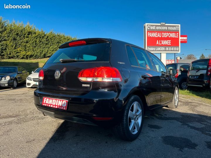 Volkswagen Golf VI 1.6 Tdi 105Ch Confortline 5P Noir - 3