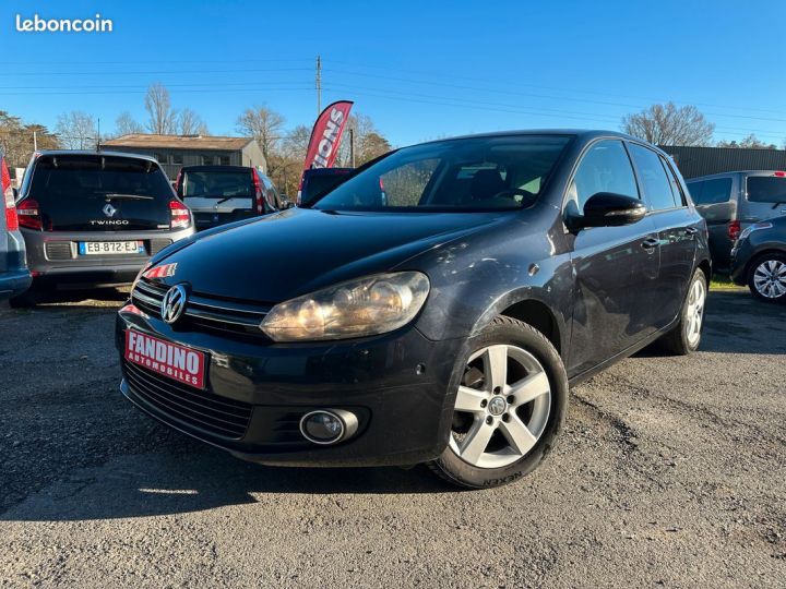 Volkswagen Golf VI 1.6 Tdi 105Ch Confortline 5P Noir - 4